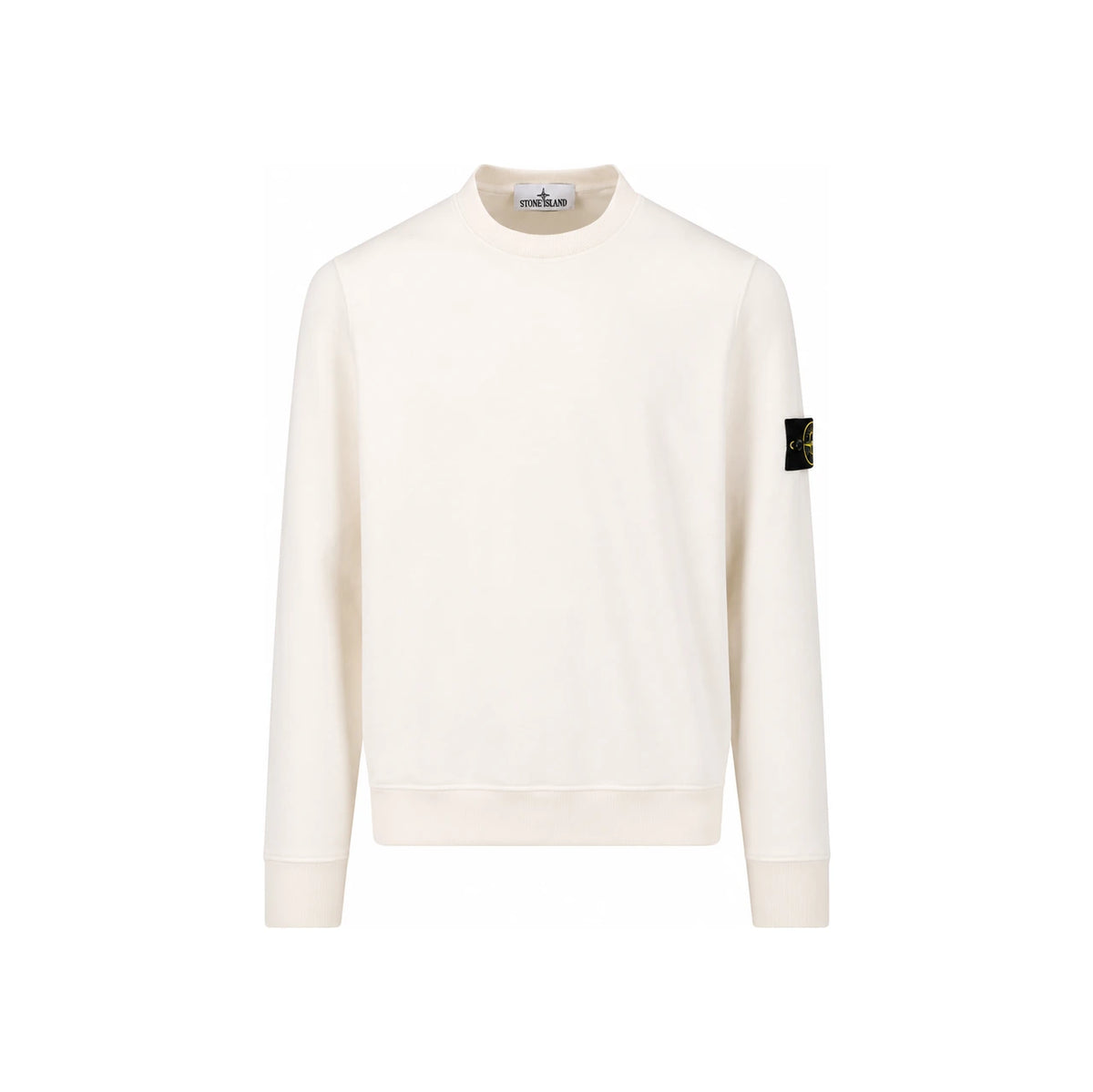STONE ISLAND Ivory Fleece Sweatshirt Unisex L1S156100060 S0051 V0093