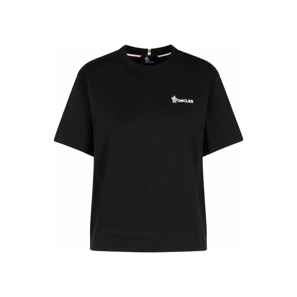 Moncler Grenoble Logo Cotton Short Sleeve T-Shirt Black