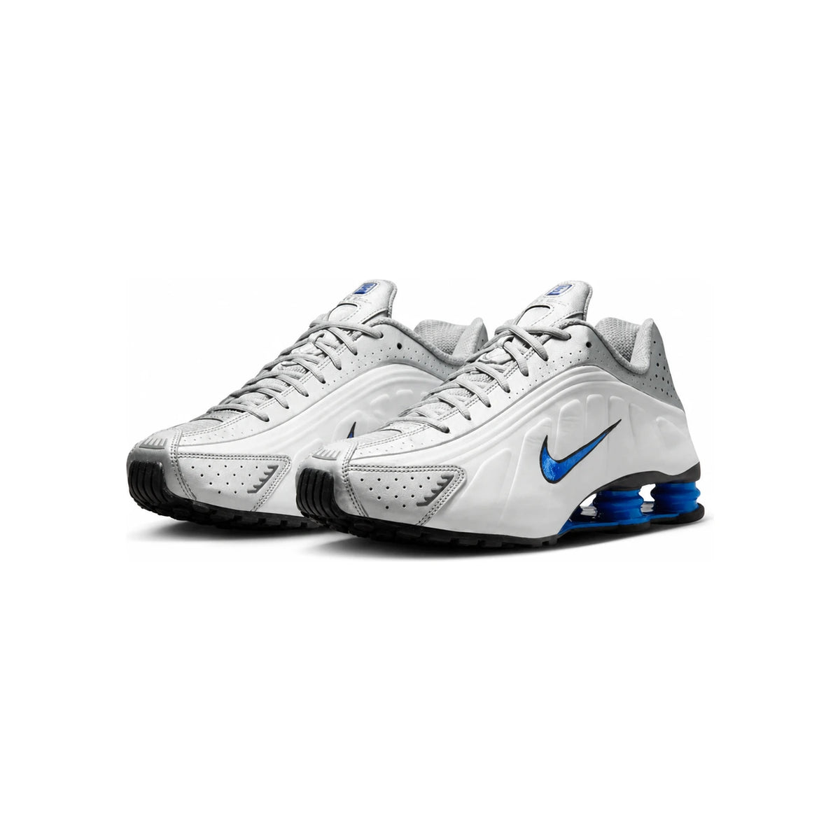 Nike Shox R4 White Blue Low-Top Sneakers Men’s