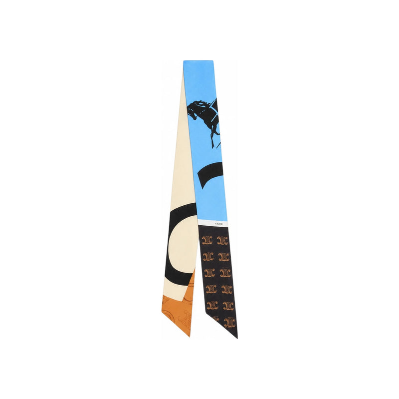 CELINE Women’s Lavalliere Silk Scarf AA0A62X01 GCW1