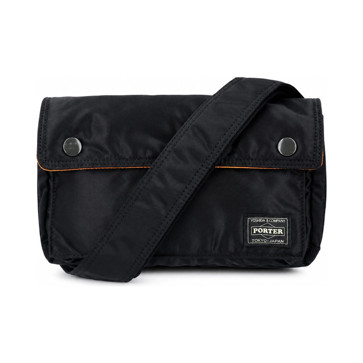 PORTER Tanker Nylon Envelope Crossbody Shoulder Bag Black 622 26111 10