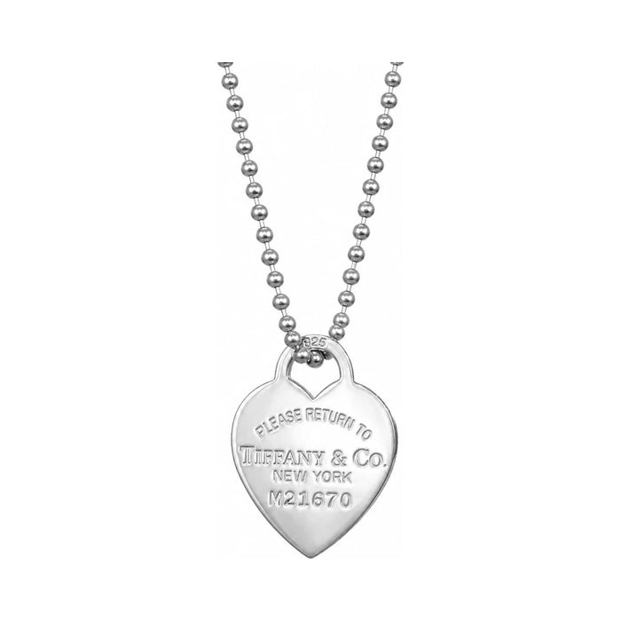Tiffany & Co 925 Sterling Silver Return to Tiffany Long Necklace