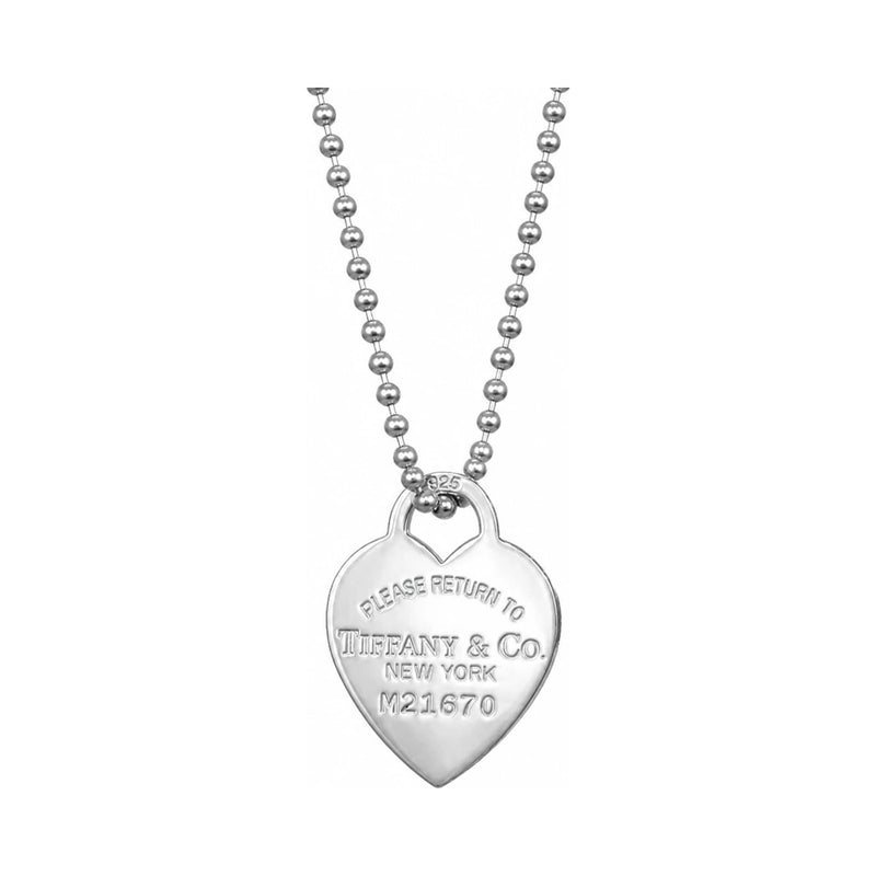 Tiffany & Co 925 Sterling Silver Return to Tiffany Long Necklace