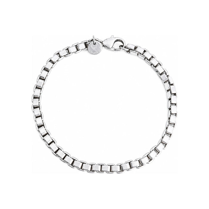 Tiffany & Co 925 Sterling Silver Venetian Link Bracelet 92 5