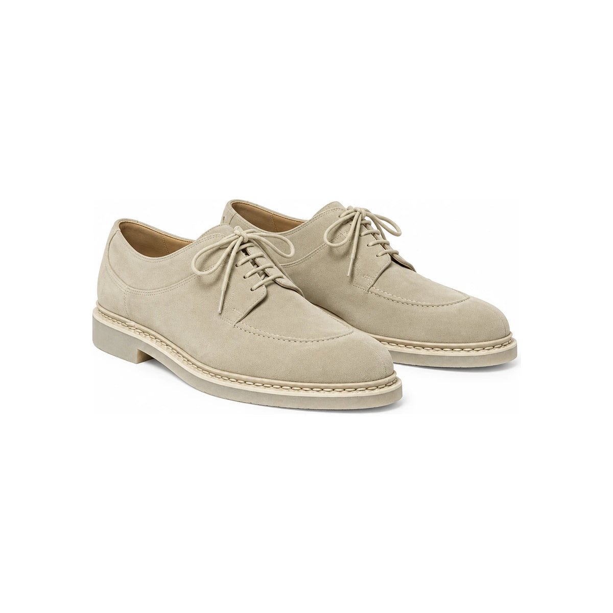 PARABOOT Sand Leather Avignon Derby Loafers Men 2353 37
