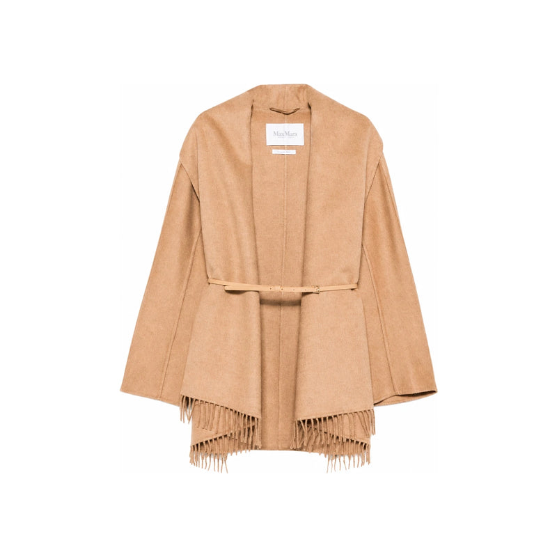 Max Mara Abilta Belted Camel Coat 11081031600 001