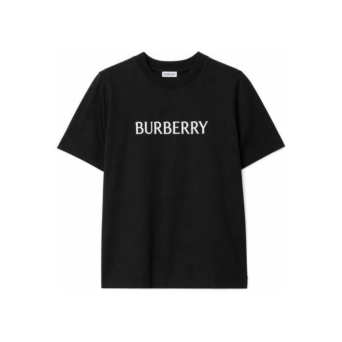 BURBERRY Logo Cotton T-Shirt Black Men’s