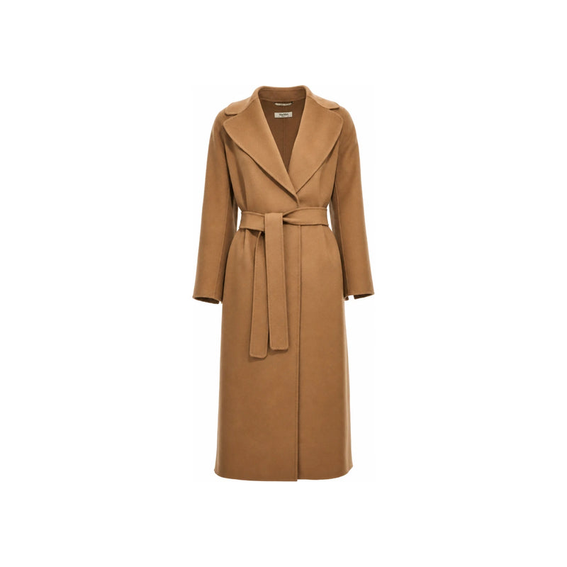 Max Mara Camel Poldo Long Down Coat 2529016043600 POLDO 045