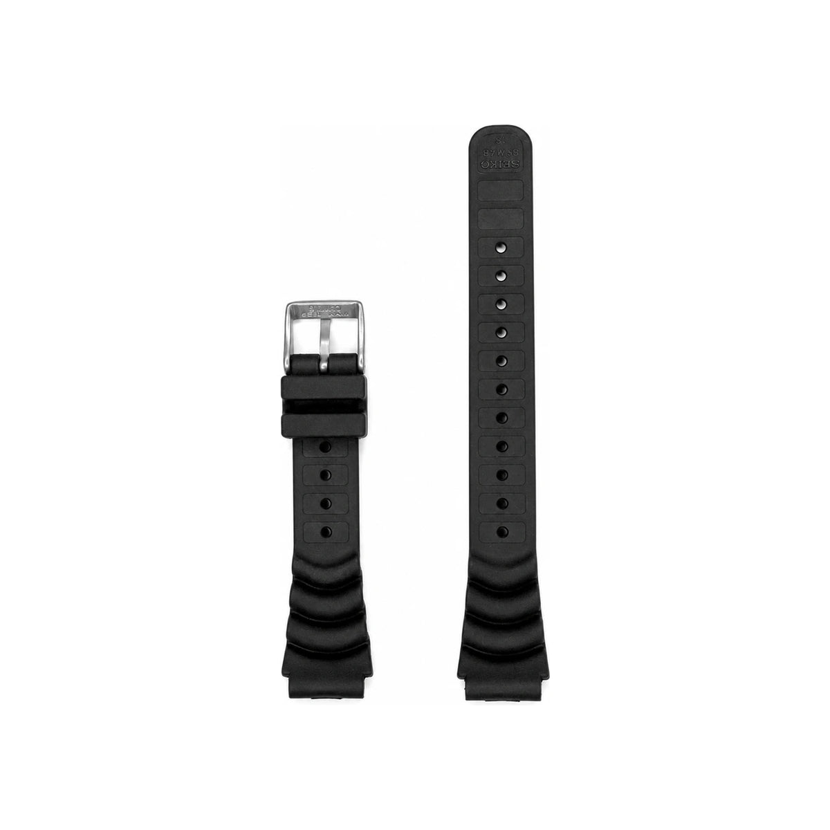 Seiko 18mm Urethane Rubber Watch Band for Seiko 5 SKX SRPD Dive