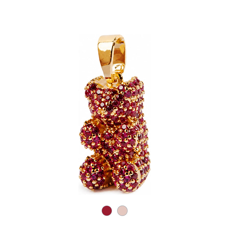 CRYSTAL HAZE Gold Haribo Family Edition Pendant Necklace
