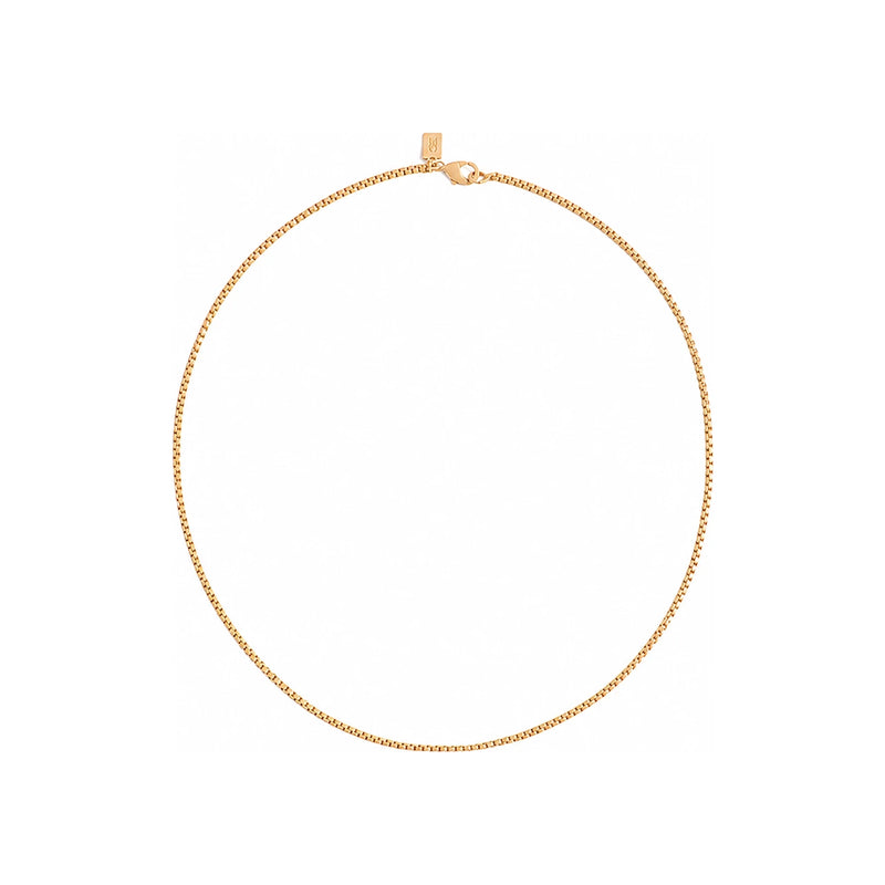 CRYSTAL HAZE Plastalina Chain Necklace Salt Caramel
