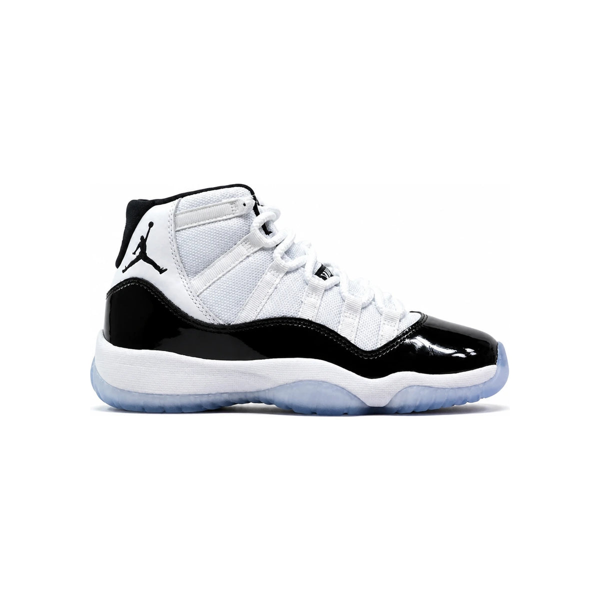 Air Jordan 11 Retro Concord 2018 White Black Women's High Top Sneaker 378038 100