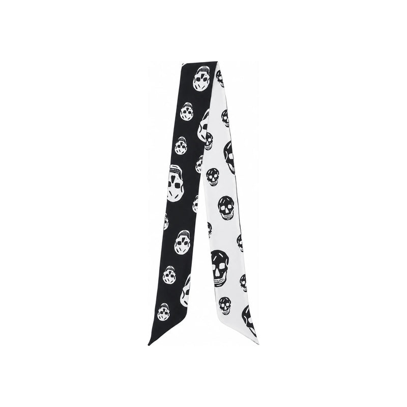Alexander Mcqueen Skull Print Scarf Women’s Scarf 857553 3001Q 1078