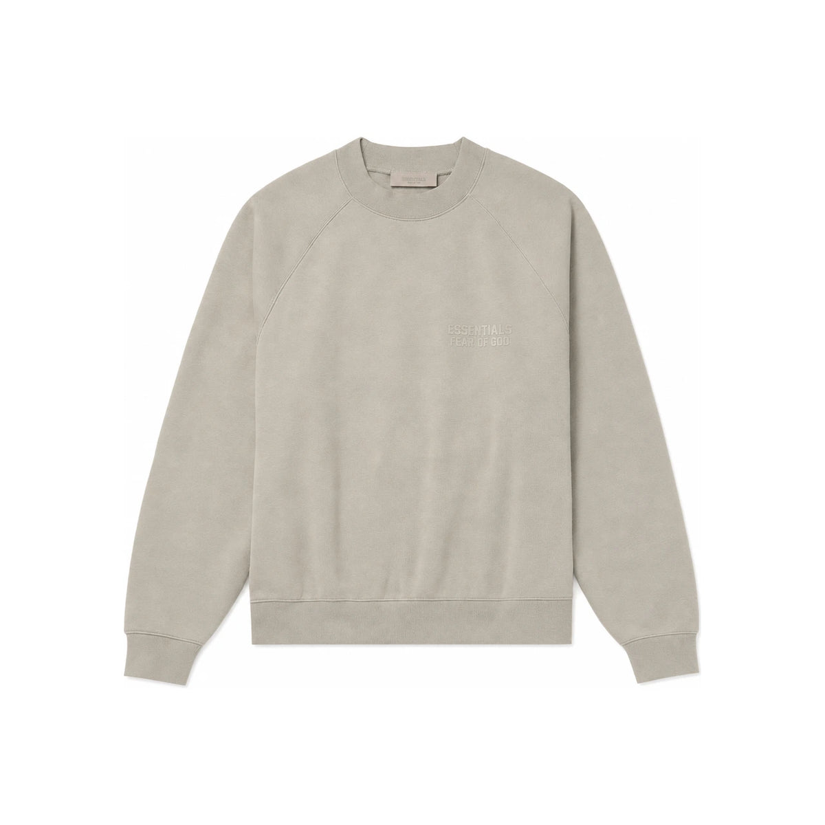 Fear of God Essentials Logo Appliqué Sweatshirt Light Gray Men