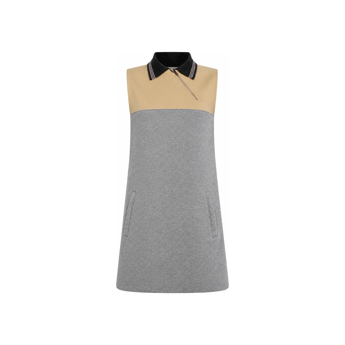 Miu Miu Short Sleeve Mini Dress SS26 Black White