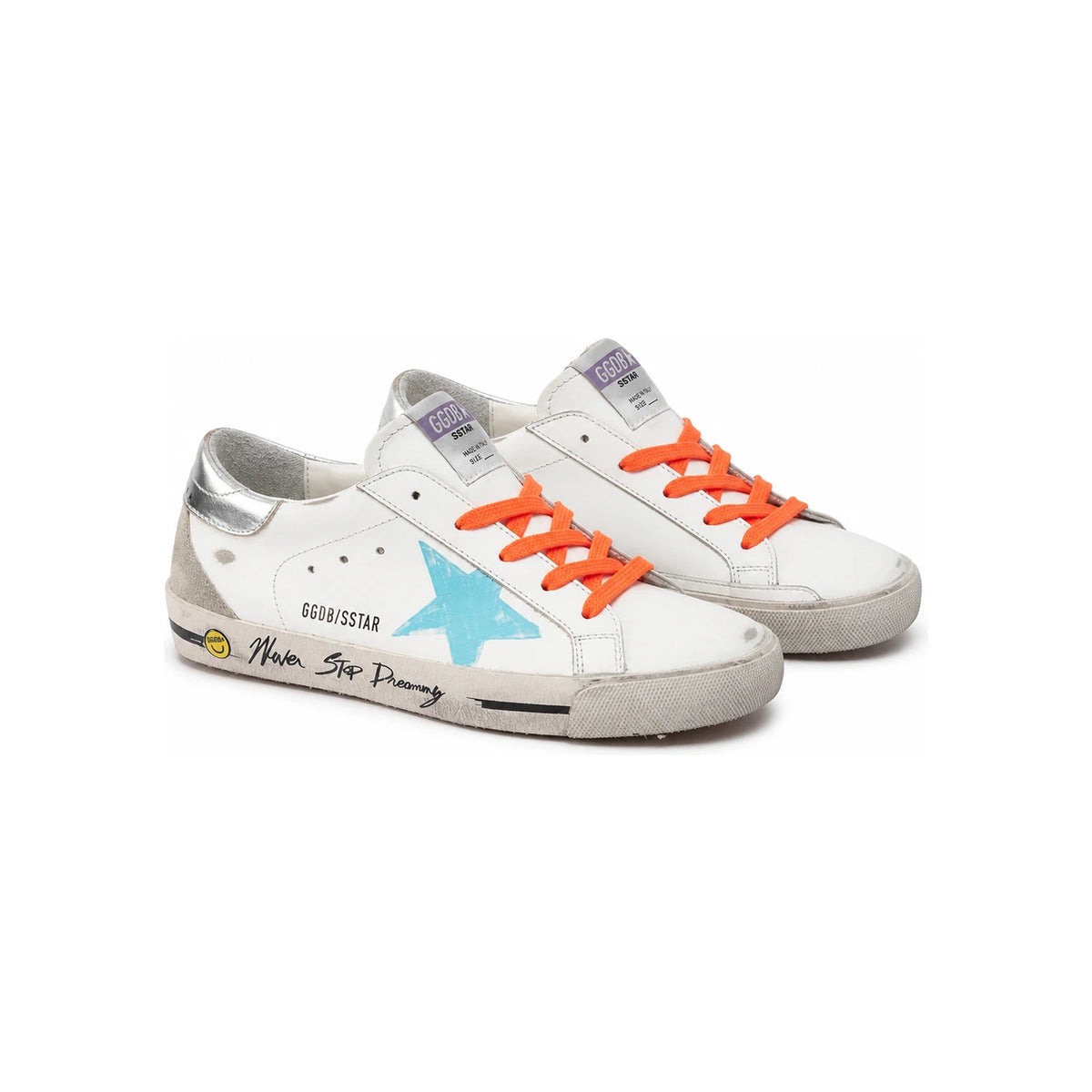 GOLDEN GOOSE Women's Mint Star Print Low Top Sneakers F002537