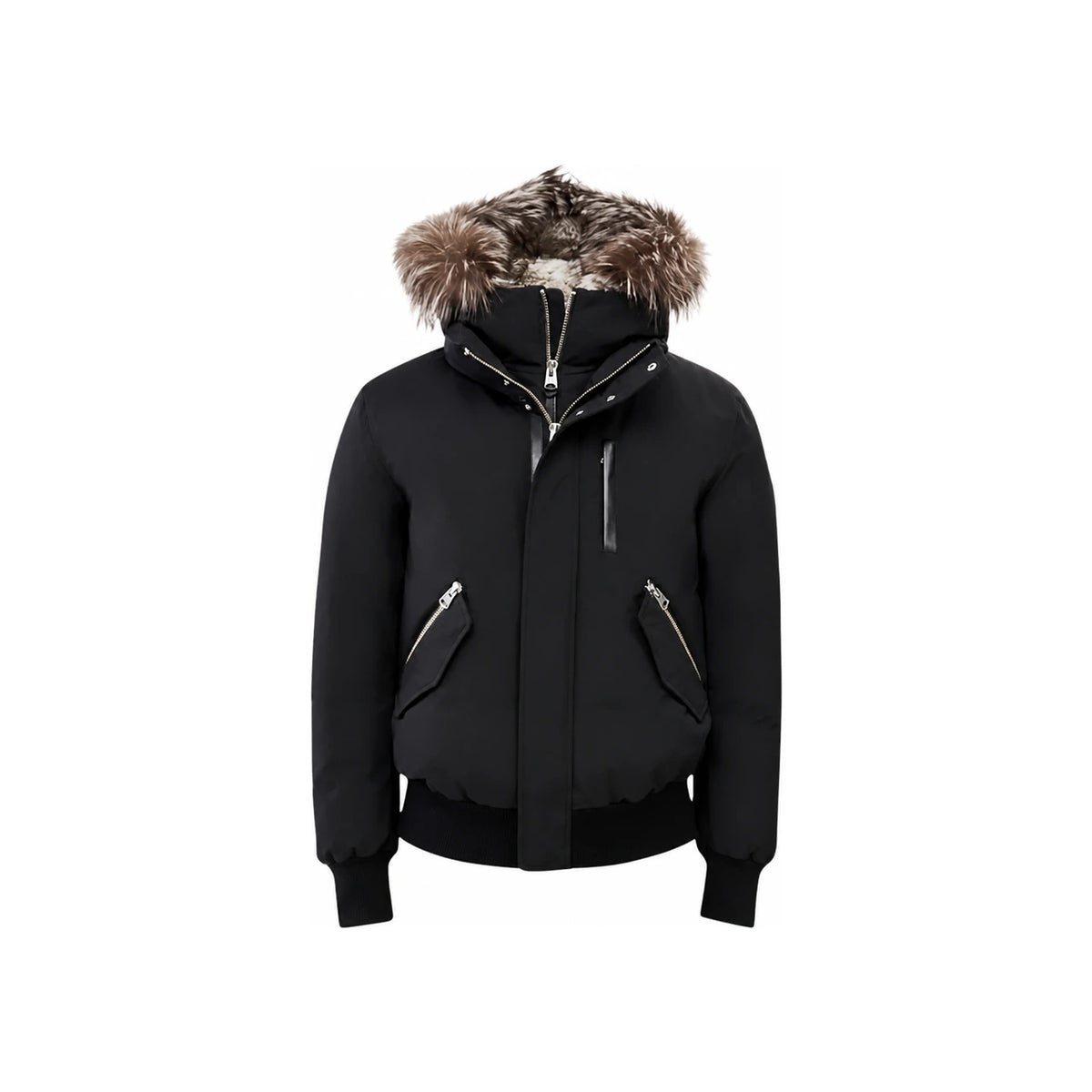 Mackage Dixon X Black Silver Down Puffer Jacket DIXONX