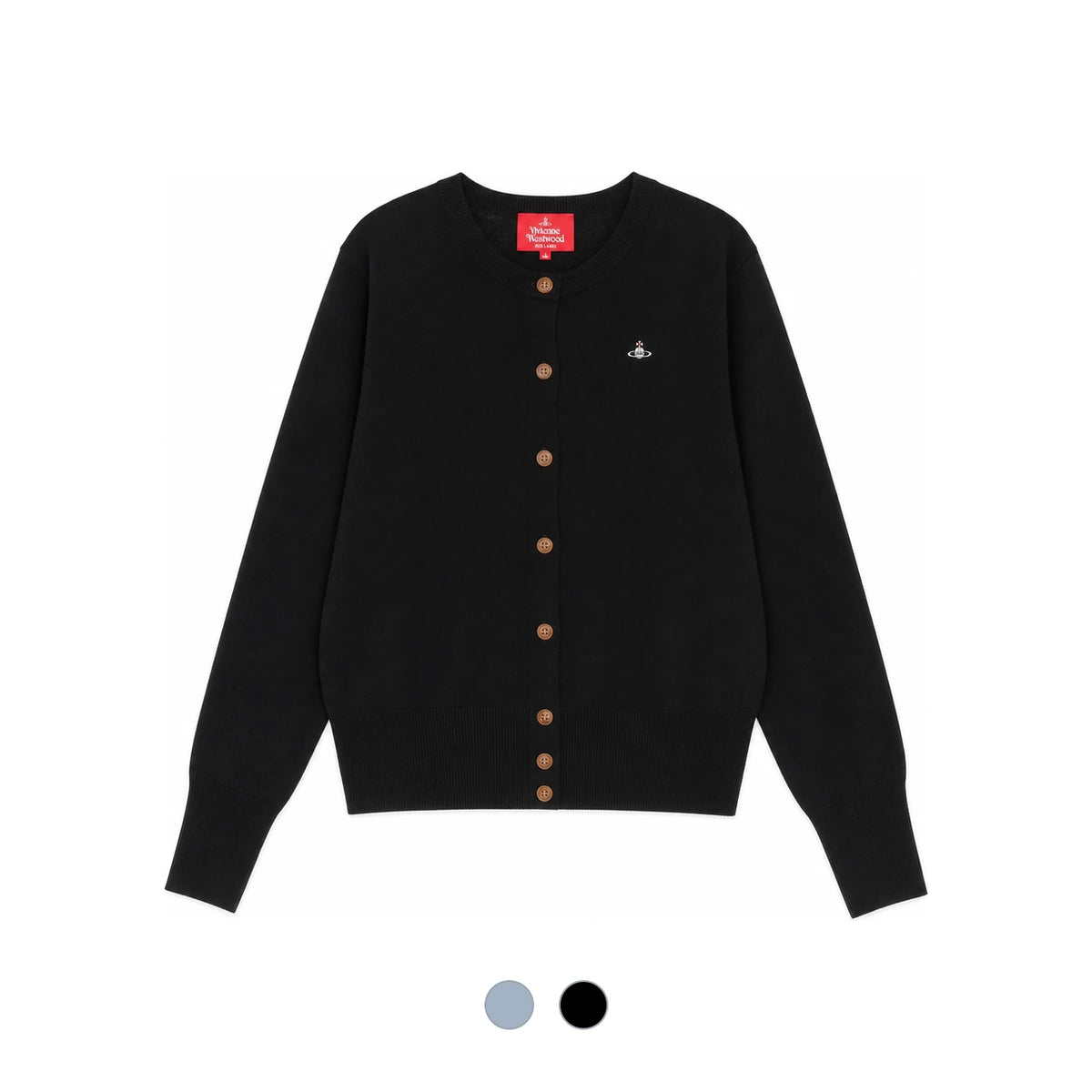 Vivienne Westwood Women's Red Label Fine Wool Basic Crew Neck Cardigan 132009