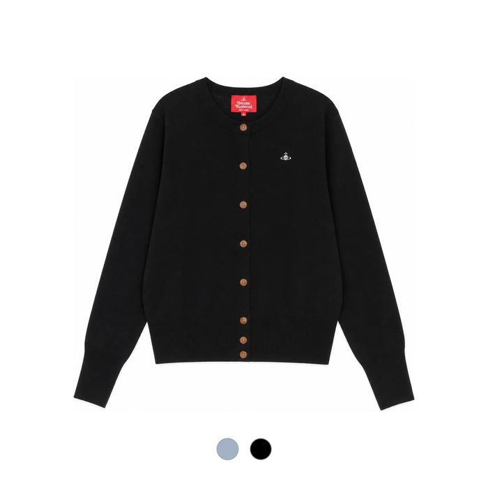 Vivienne Westwood Women's Red Label Fine Wool Basic Crew Neck Cardigan 132009