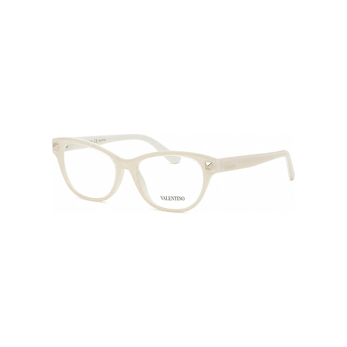 VALENTINO Ivory Acetate Horn-Rim Eyeglasses Unisex V2660 103