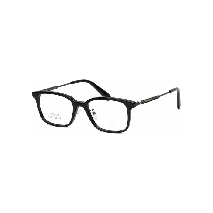 Moncler Asian Fit Acetate Square Eyeglass Frames Unisex ML5160D 001