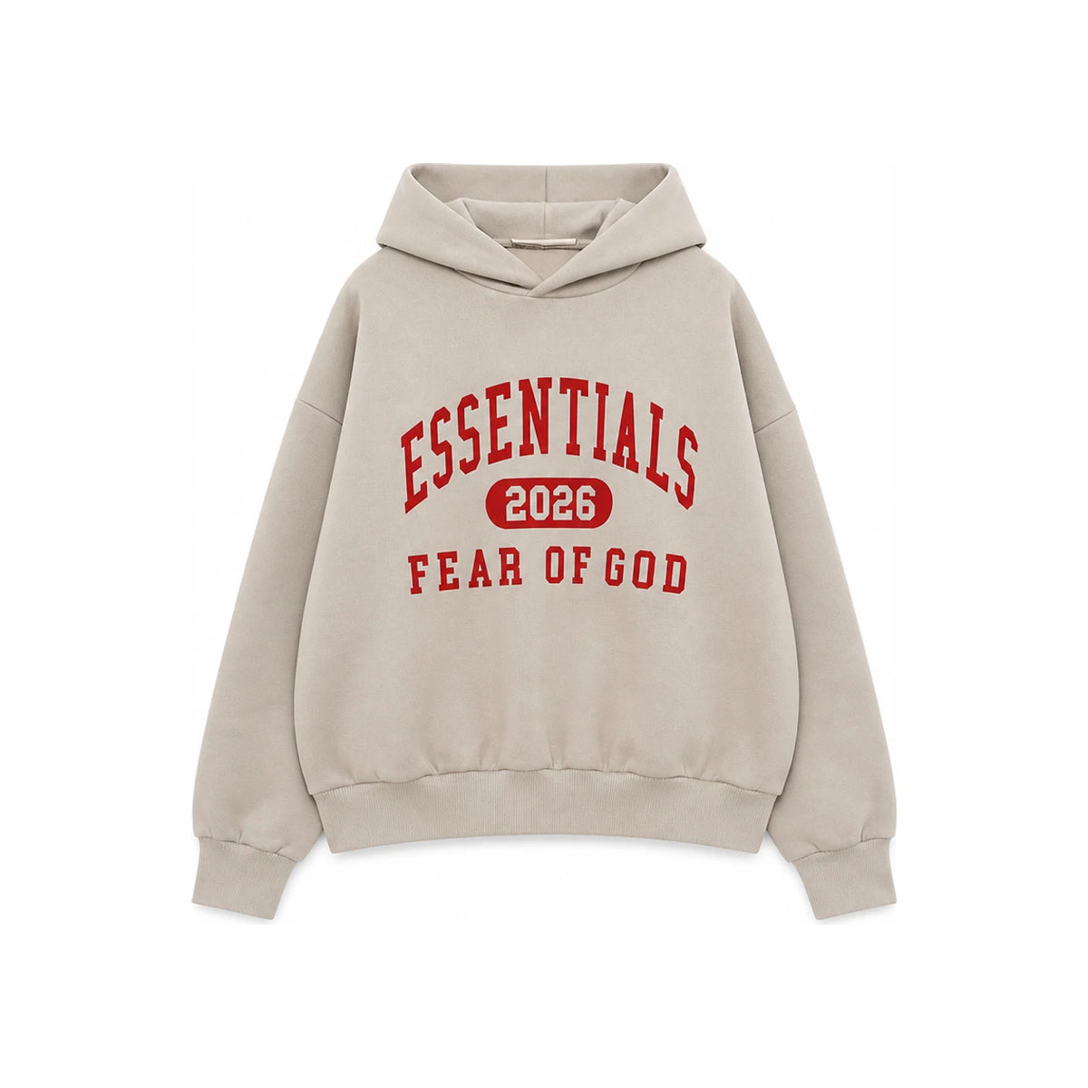 Fear of God Essentials Classic Fleece Hoodie Smoke Gray Unisex