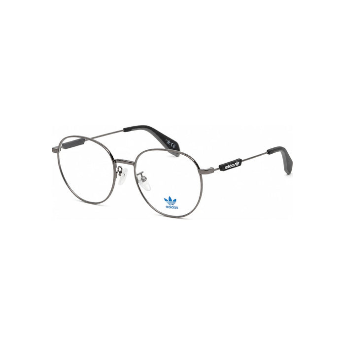 Adidas Silver Round Metal Frame Unisex Eyeglasses OR5033 012