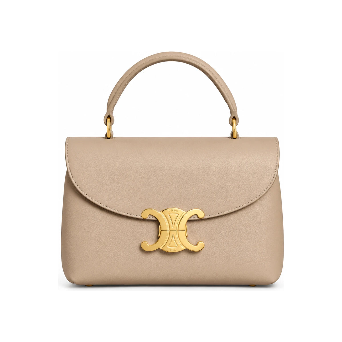 CELINE Teen Nino Women’s Leather Tote Bag Cream