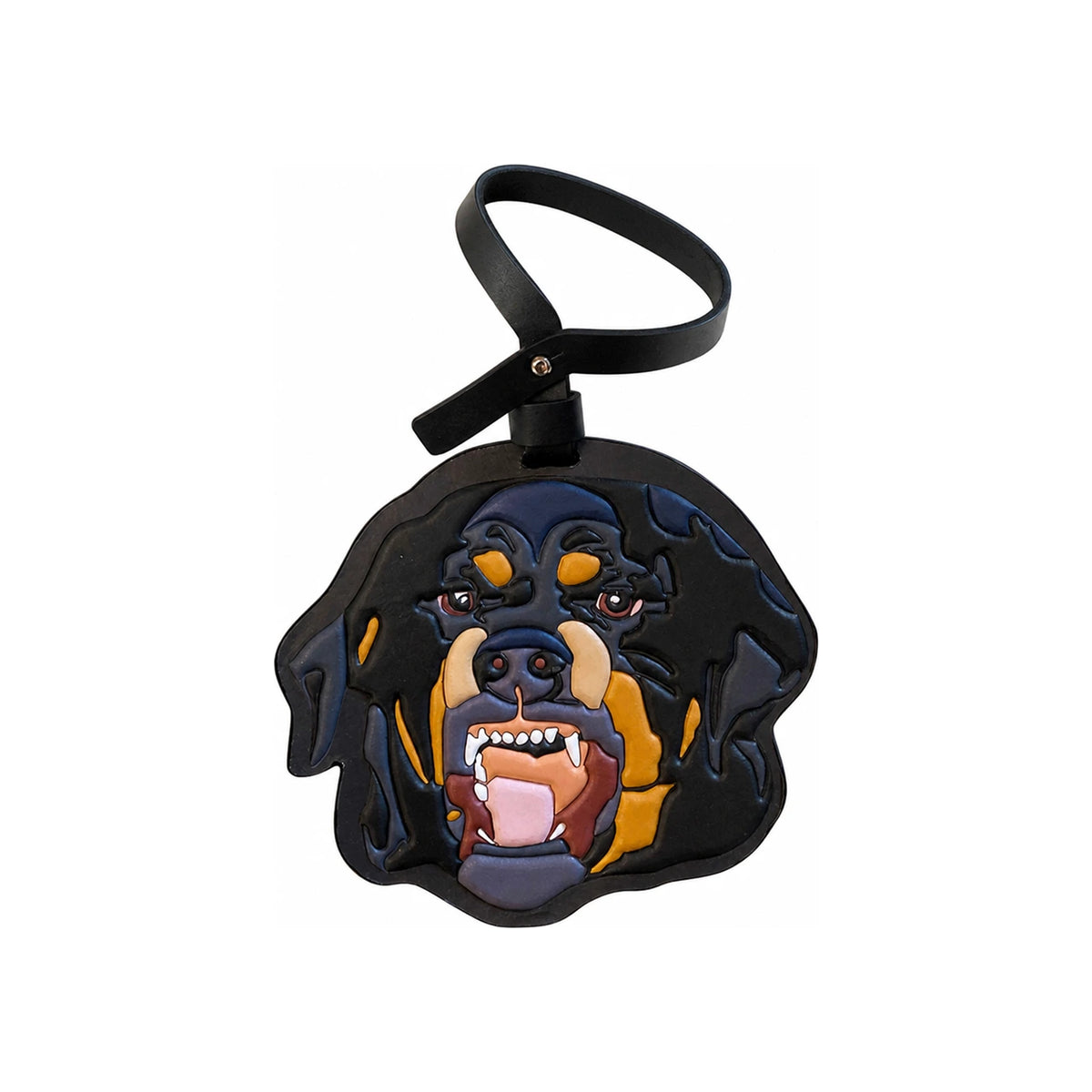 GIVENCHY Rottweiler Charm Keyring Accessory
