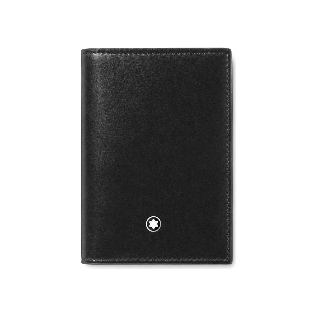 Montblanc Meisterstück Business Card Holder Black Leather Wallet