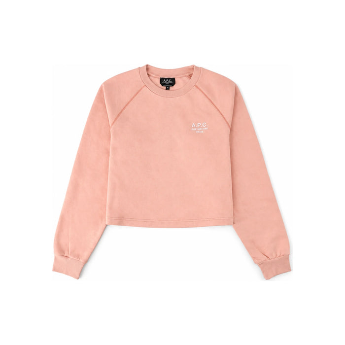 A.P.C. Oona Logo Women’s Sweatshirt Navy Cotton