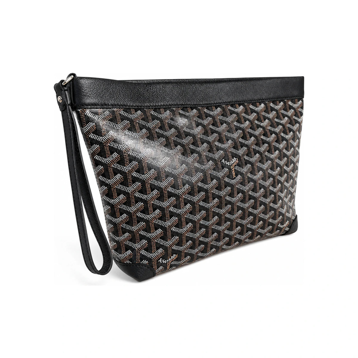 GOYARD Goyardine Coated Canvas Clutch Pouch Unisex All Colors