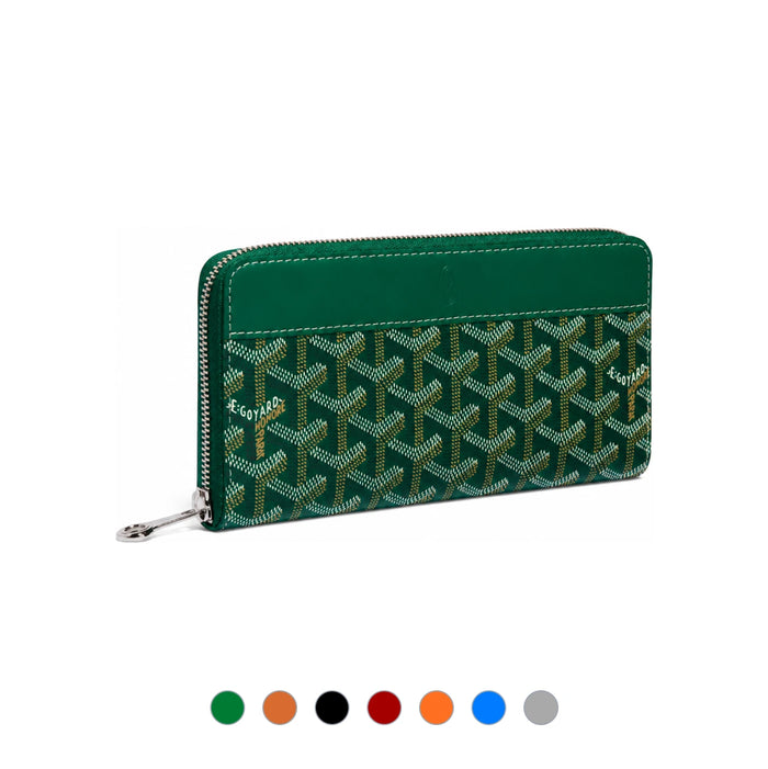 GOYARD Matignon GM Zip Long Wallet Unisex All Colors