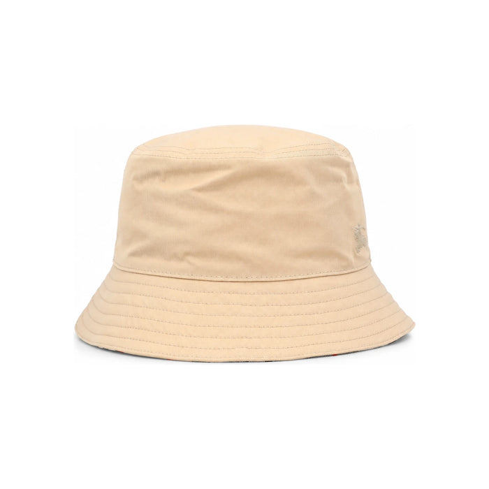BURBERRY Reversible Check Equestrian Knight Logo Bucket Hat 8117735 A3743