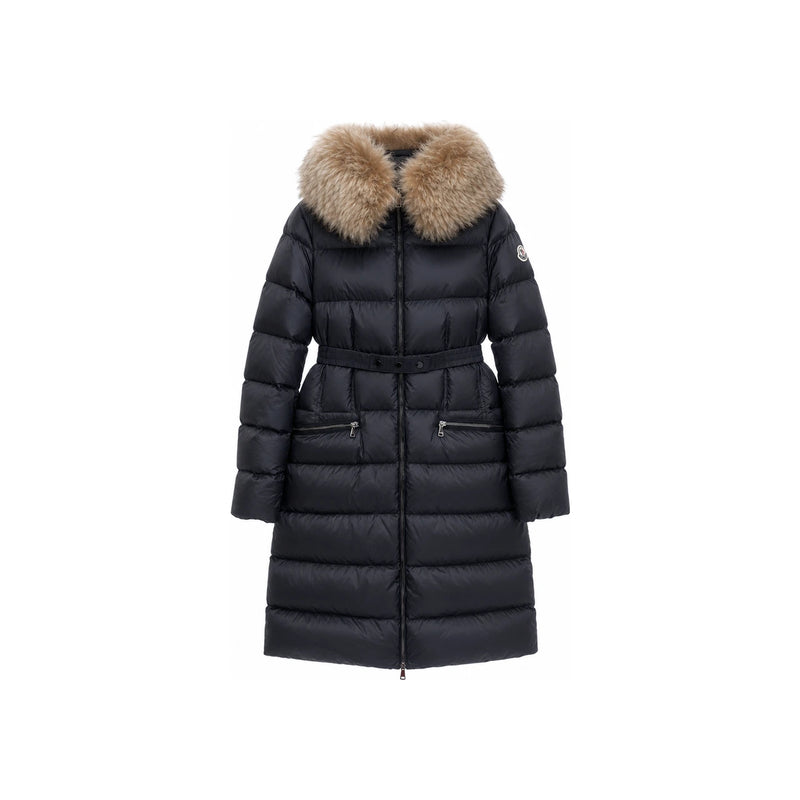 Moncler Boedic Black Down Long Puffer Jacket