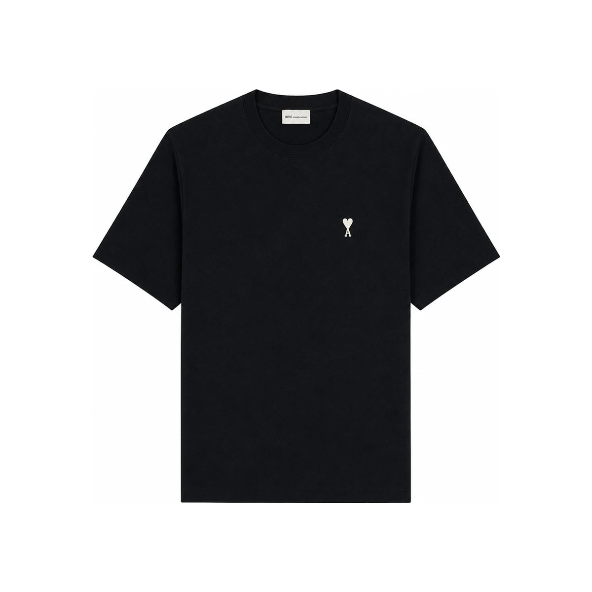 AMI Small Heart Logo Short Sleeve T-Shirt for Men HTS346 724 045