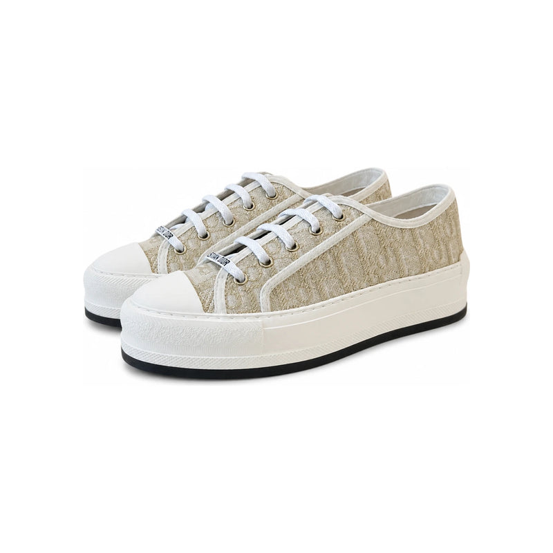 DIOR Oblique Women's Platform Low-Top Sneakers KCK385LOC S49K