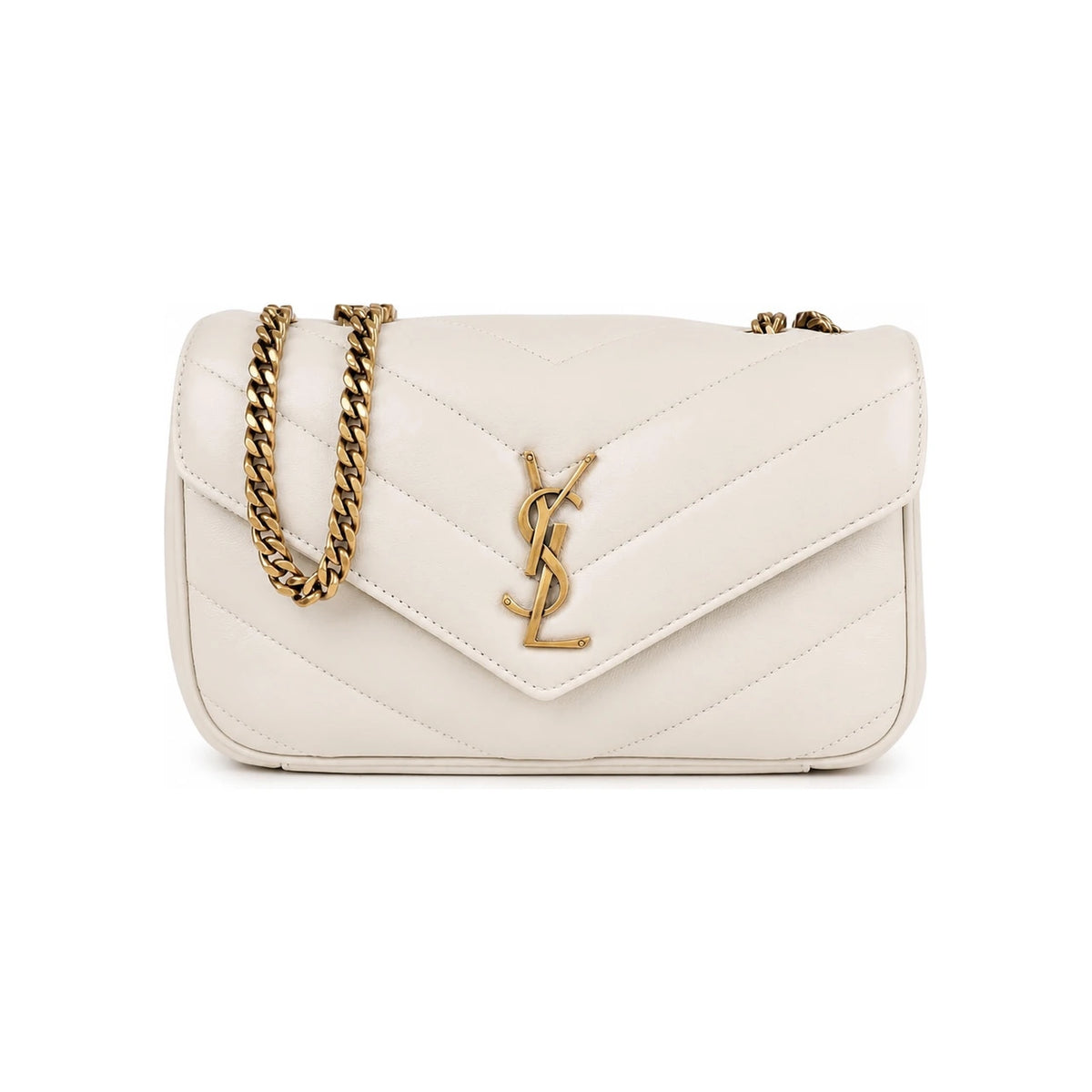 GUCCI Quilted Flap Chain Shoulder Bag