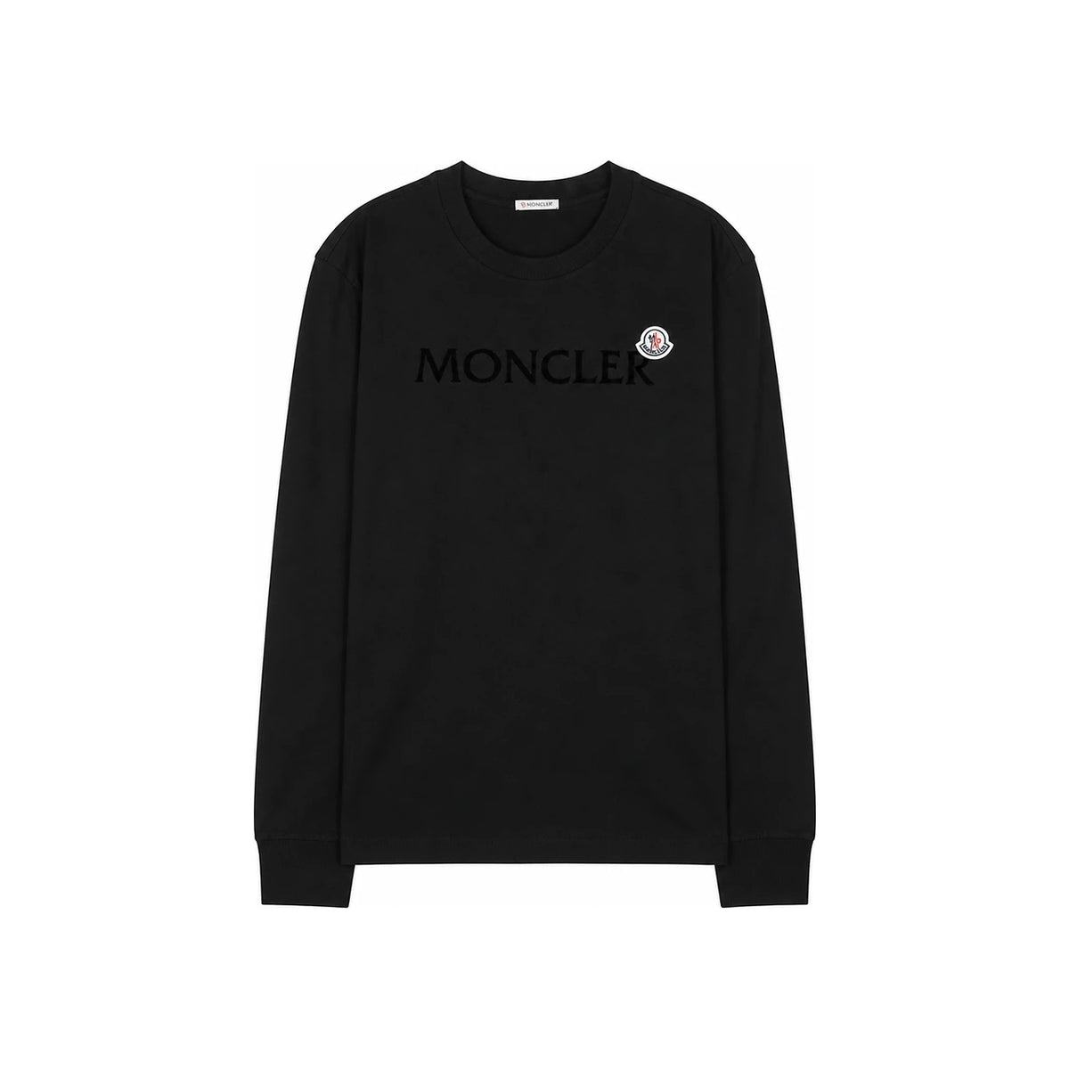 Moncler Long Sleeve Black Sweatshirt for Men 8D00009 89AYY 999