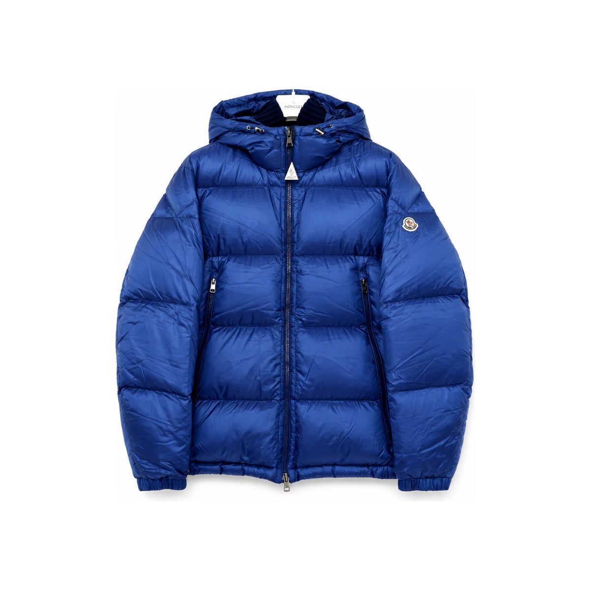 Moncler Livo Patch Logo Hooded Down Puffer Jacket for Me 1A00237 597XQ 76B RIVAU