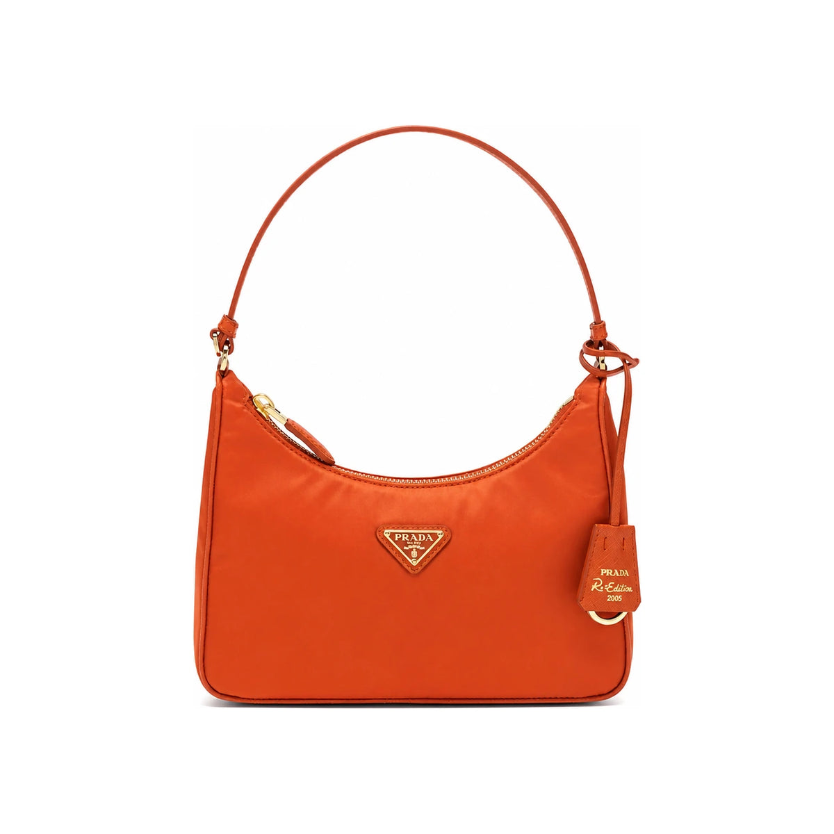 PRADA Leather Shoulder Bag Black