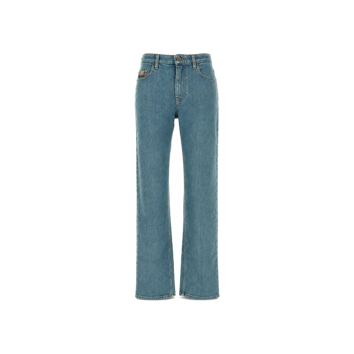 BURBERRY Blue Denim Jeans Women’s Pants
