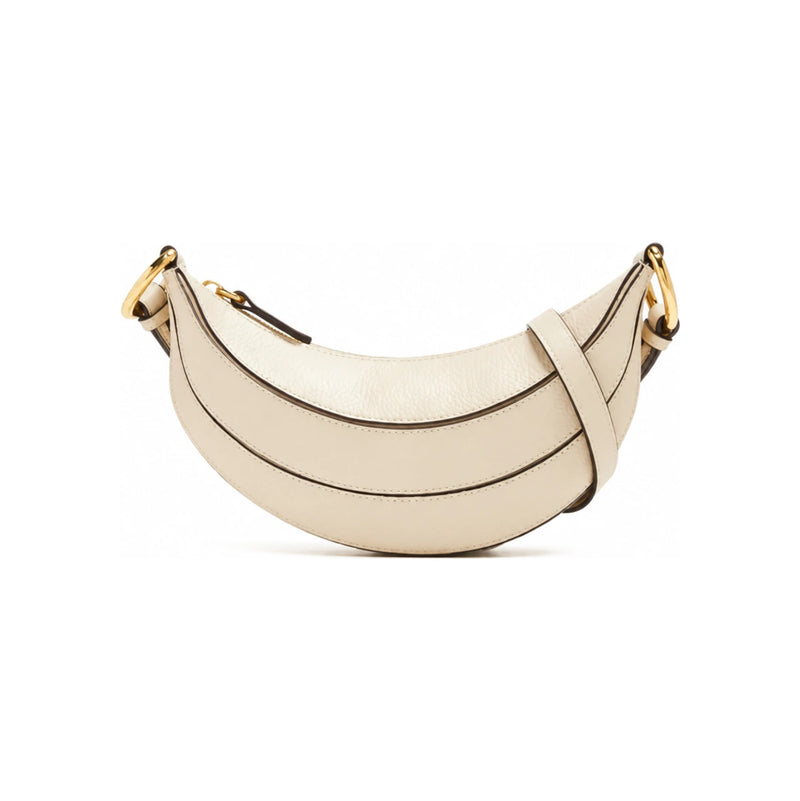 Chloe Logo Banana Crossbody Bag Beige CHC24WP431N72 23N