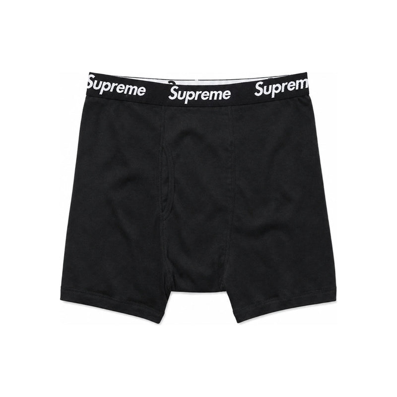 Supreme Men’s Boxer Briefs 4-Pack White Underwear Set 99HAA36B WHITE