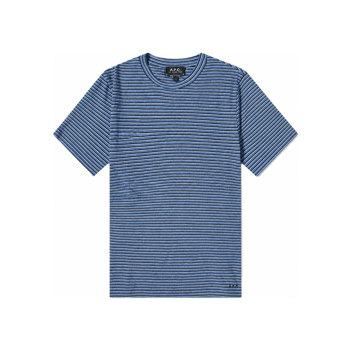 A.P.C. Aymeric Short Sleeve T-Shirt Men’s Cotton Crewneck Black