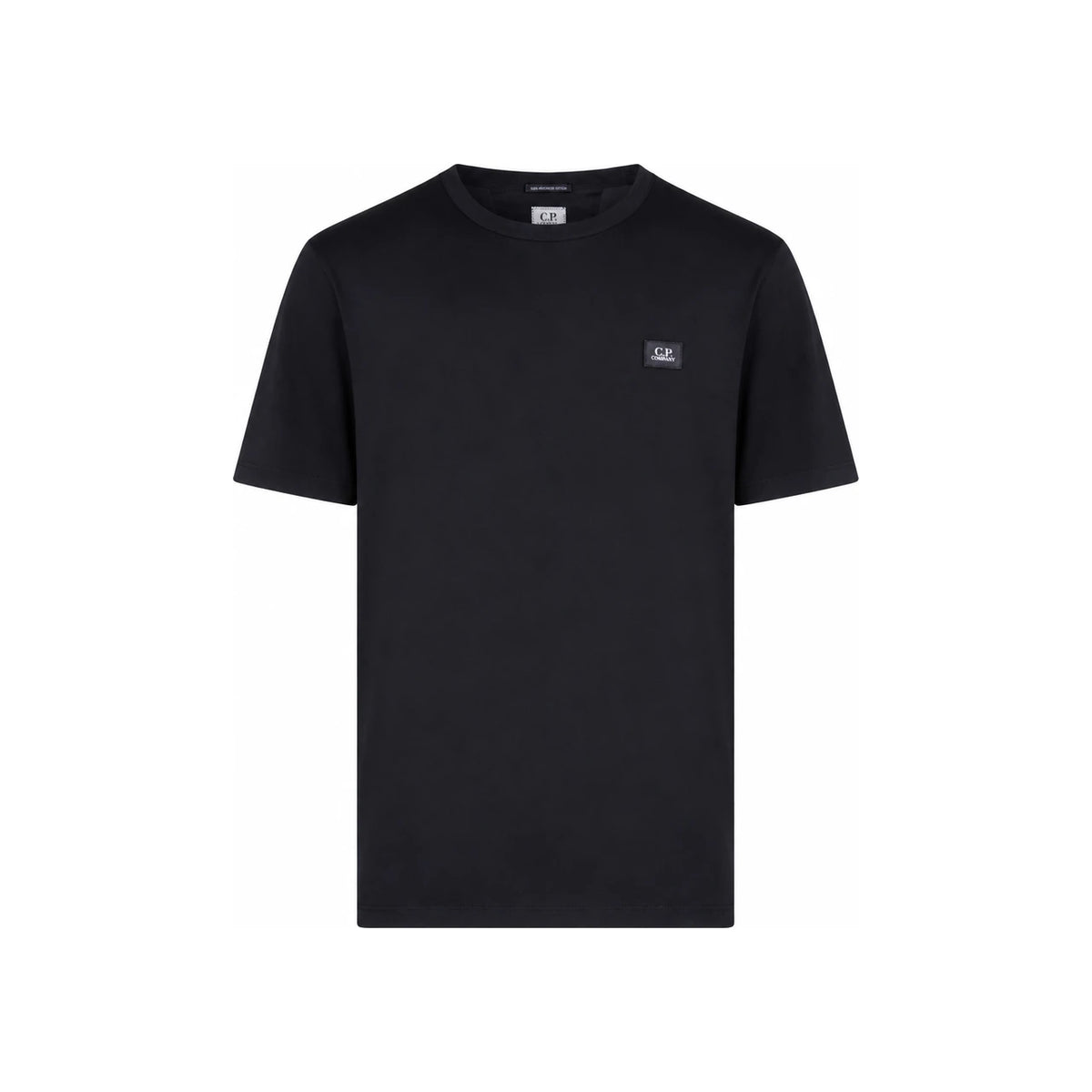 CP Company Men’s Metropolis Logo Short Sleeve T-Shirt Bla 20CMTS113A 006374G 999