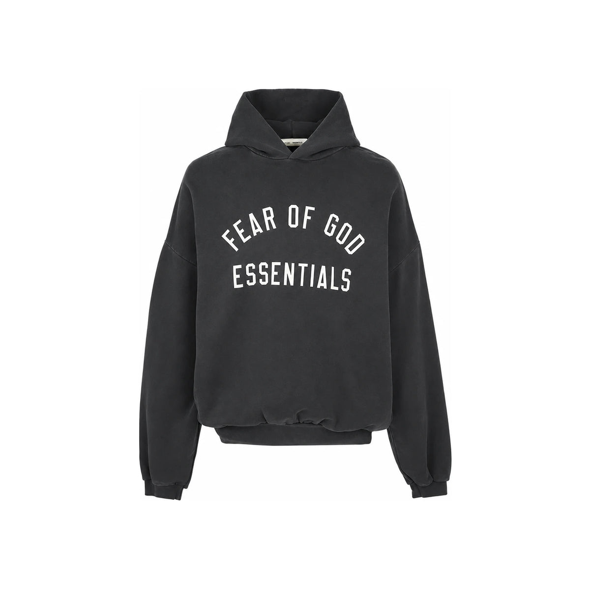 Fear of God Vintage Logo Hoodie Black 192 AS256571 F