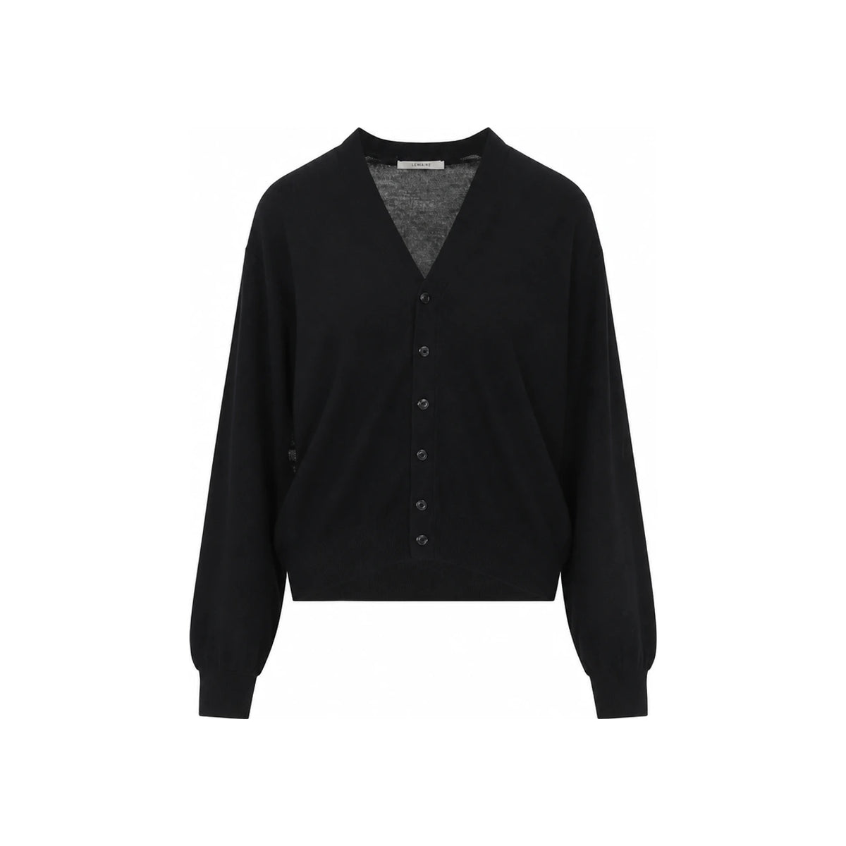 Lemaire Black Twist Knit Cardigan PO0023 LK087999