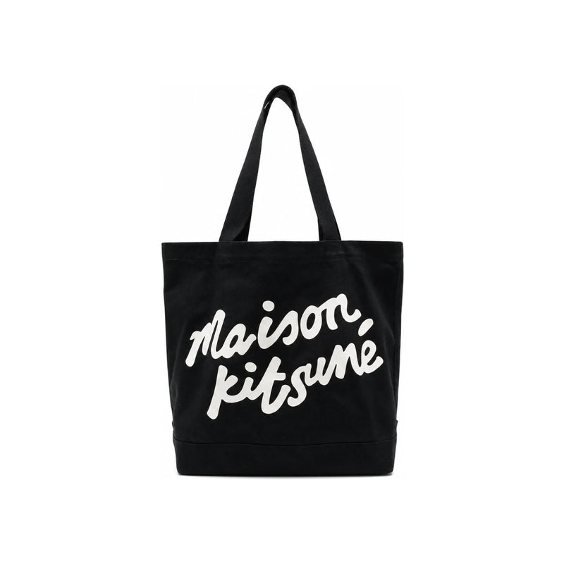 Maison Margiela Handwritten Print Eco Canvas Tote Bag