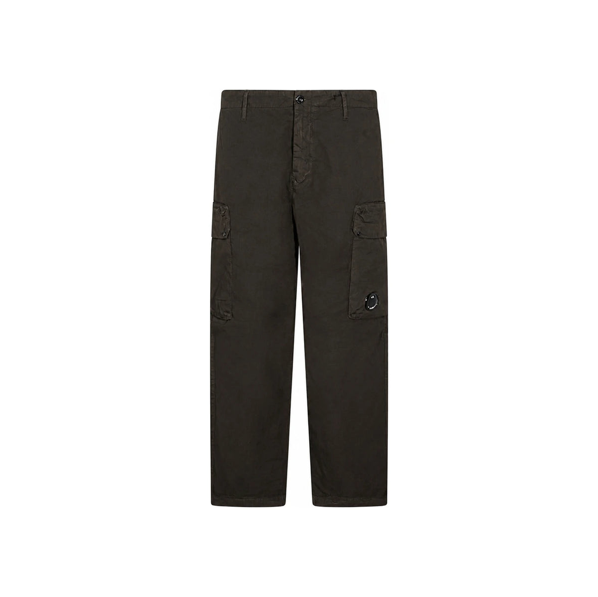 CP Company Green Cotton Cargo Pants for Men